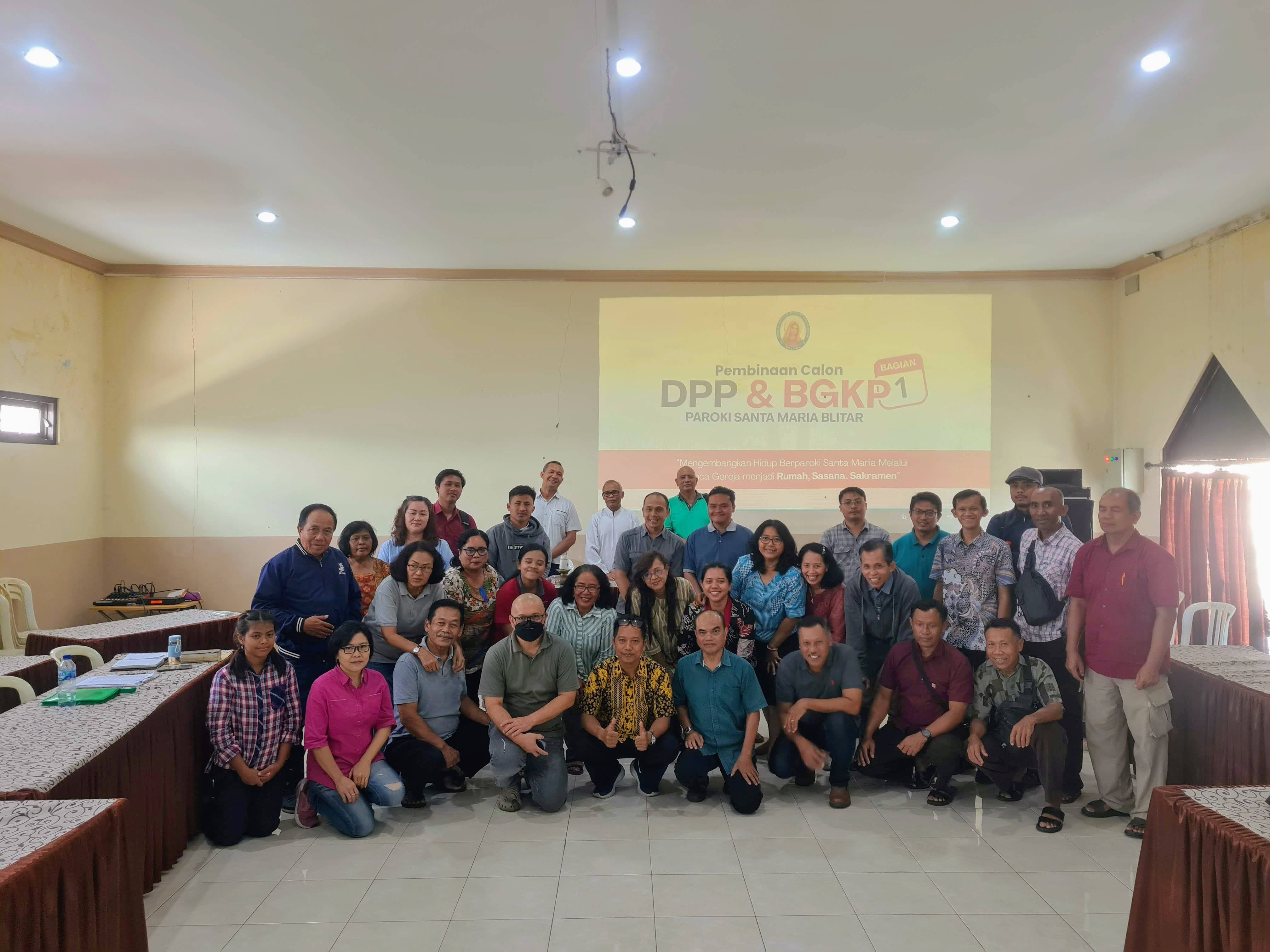 Pembekalan Calon DPP dan BGKP Periode Baru - Bagian 1 | Paroki Santa Maria Blitar